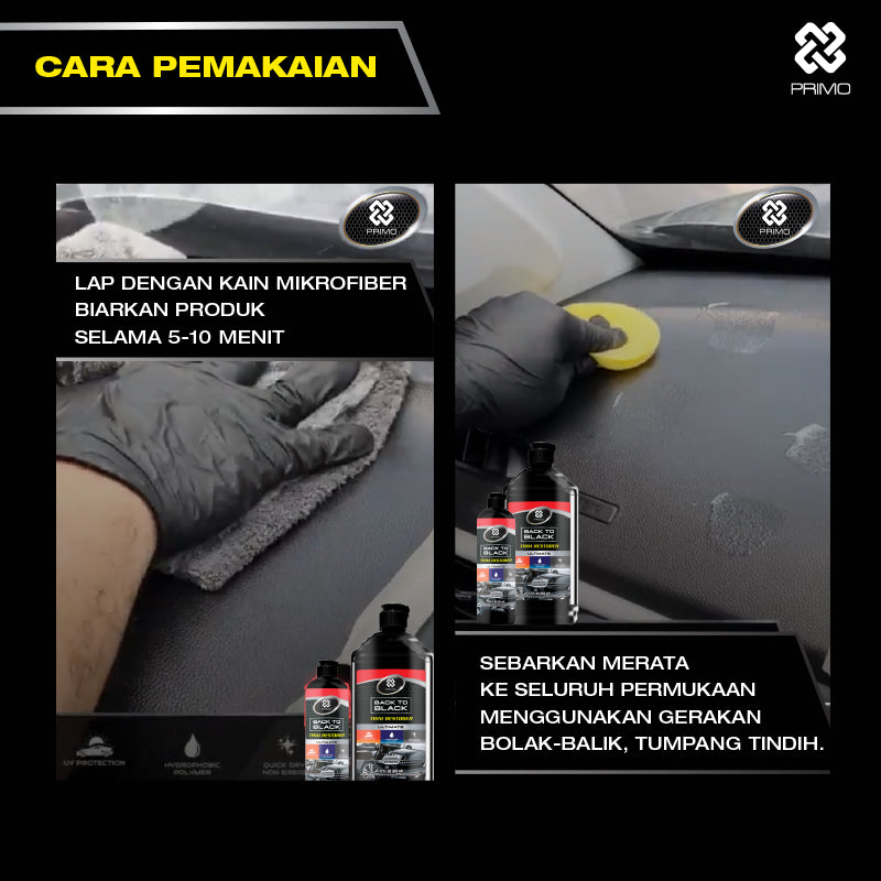 Back to Black Trim Restorer Dressing Plastik Karet 5L - Pengkilap & Perawatan Trim