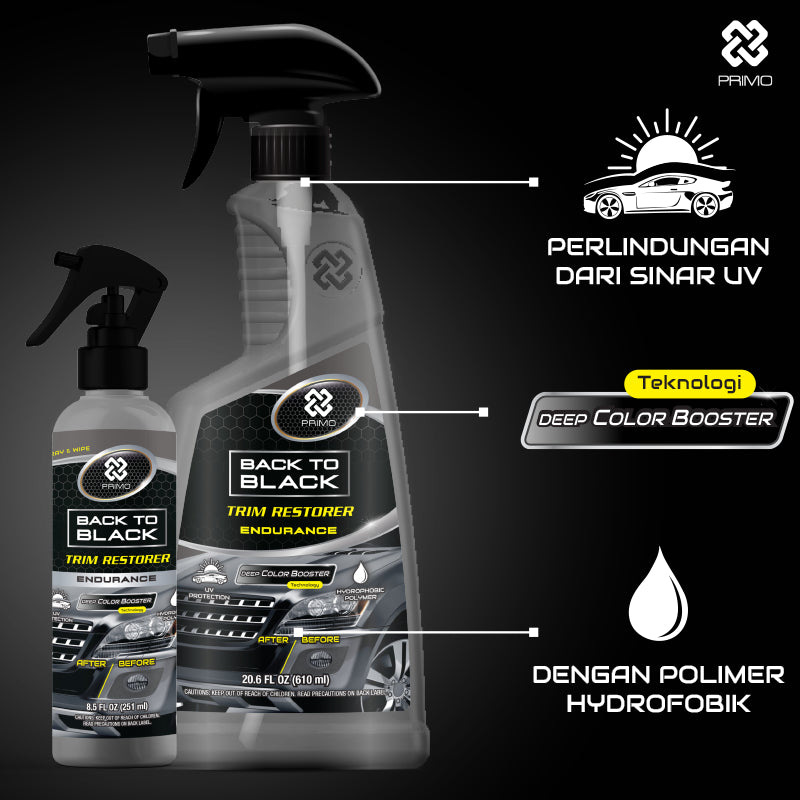 Back to Black Trim Restorer Endurance 251mL - Pengkilap & Perawatan Trim Eksterior