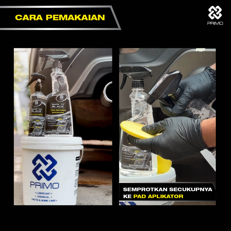 Back to Black Trim Restorer Endurance 251mL - Pengkilap & Perawatan Trim Eksterior