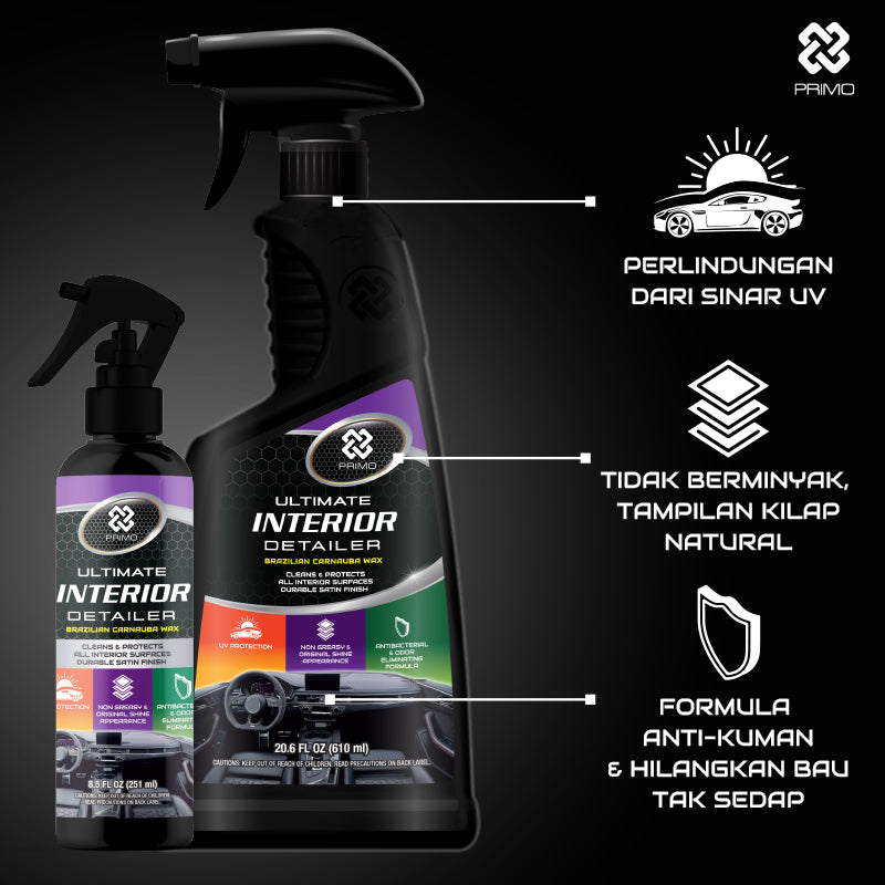 Ultimate Interior Detailer 5L - Pembersih & Pelindung Interior dengan Carnauba Wax