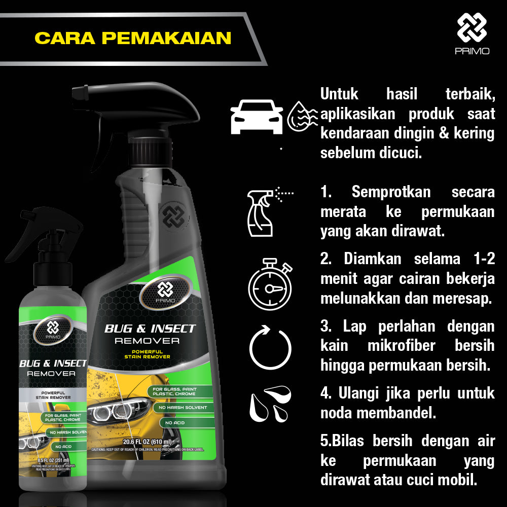 Bug & Insect Remover 5L - Pembersih Noda Serangga