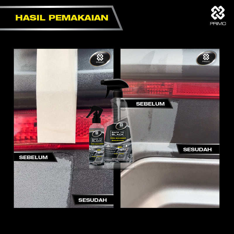 Back to Black Trim Restorer Endurance 251mL - Pengkilap & Perawatan Trim Eksterior