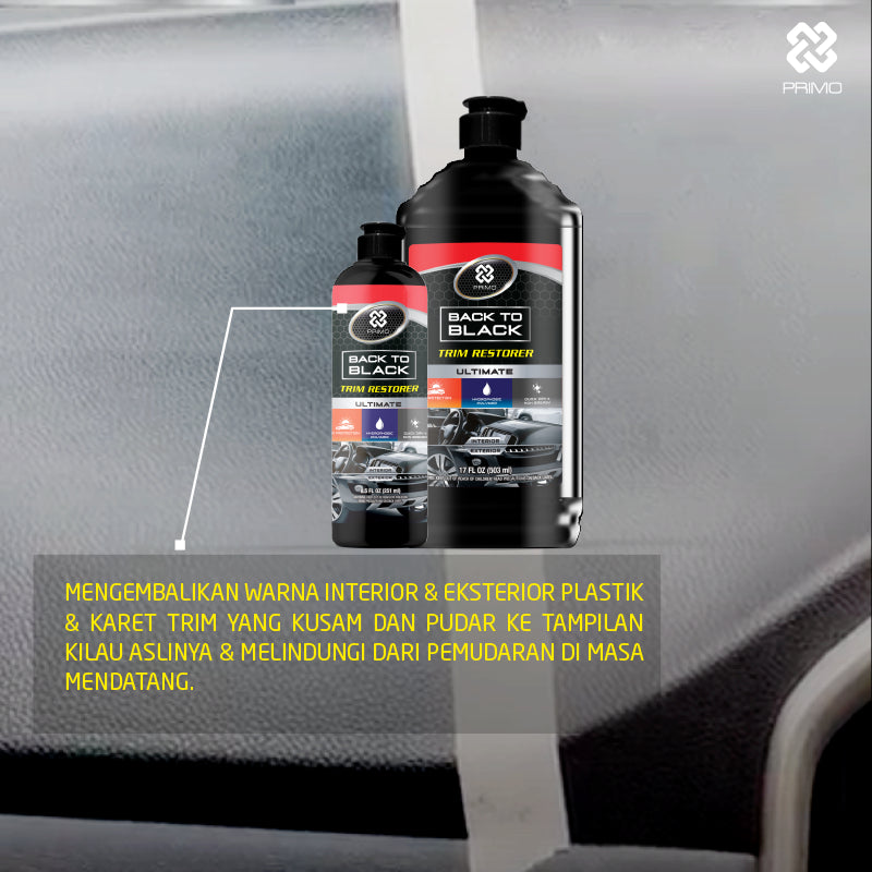 Back to Black Trim Restorer Dressing Plastik Karet 5L - Pengkilap & Perawatan Trim
