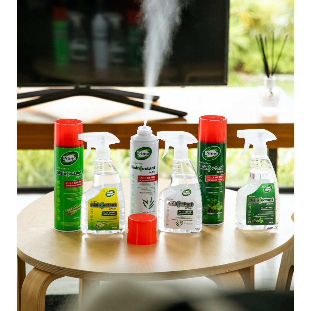 Semprotan Disinfektan Fogging Udara & Permukaan Eukaliptus 300mL