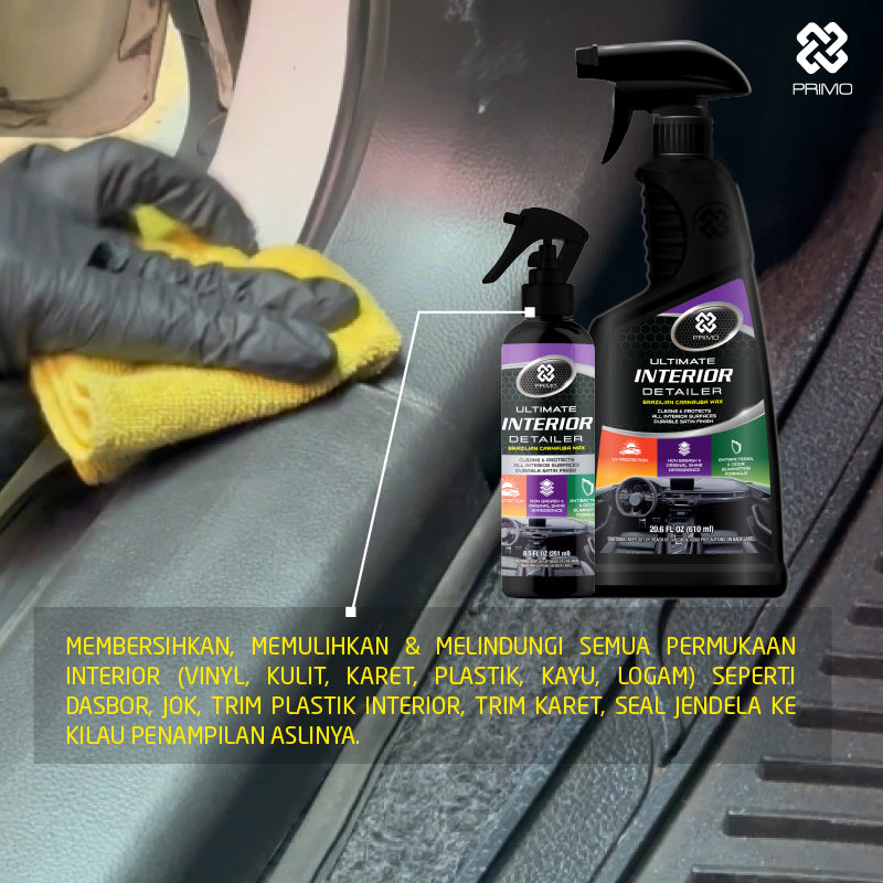 Ultimate Interior Detailer 5L - Pembersih & Pelindung Interior dengan Carnauba Wax