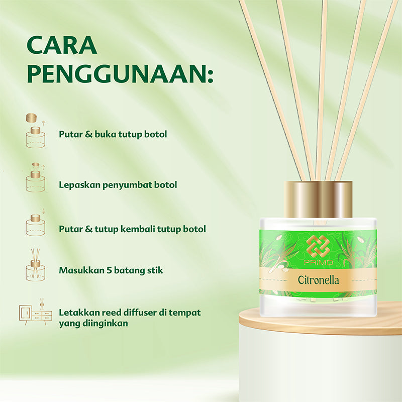 Reed Diffuser Citronella 30mL - Special Package