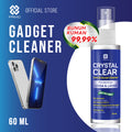 Crystal Clear Pembersih Gadget 60mL - Pembersih Gadget, Lensa, Layar, Disinfektan Antiseptik