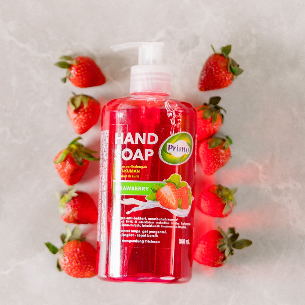 Handsoap Strawberry 4L - Sabun Cuci Tangan Anti Bakteri